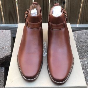 Madewell Hollis ankle strap boots size 7 1/2